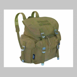 Veľký plátený ruksak typ BW Canvas Coyote s nastaviteľnými ramennými popruhmi  farba: olivová